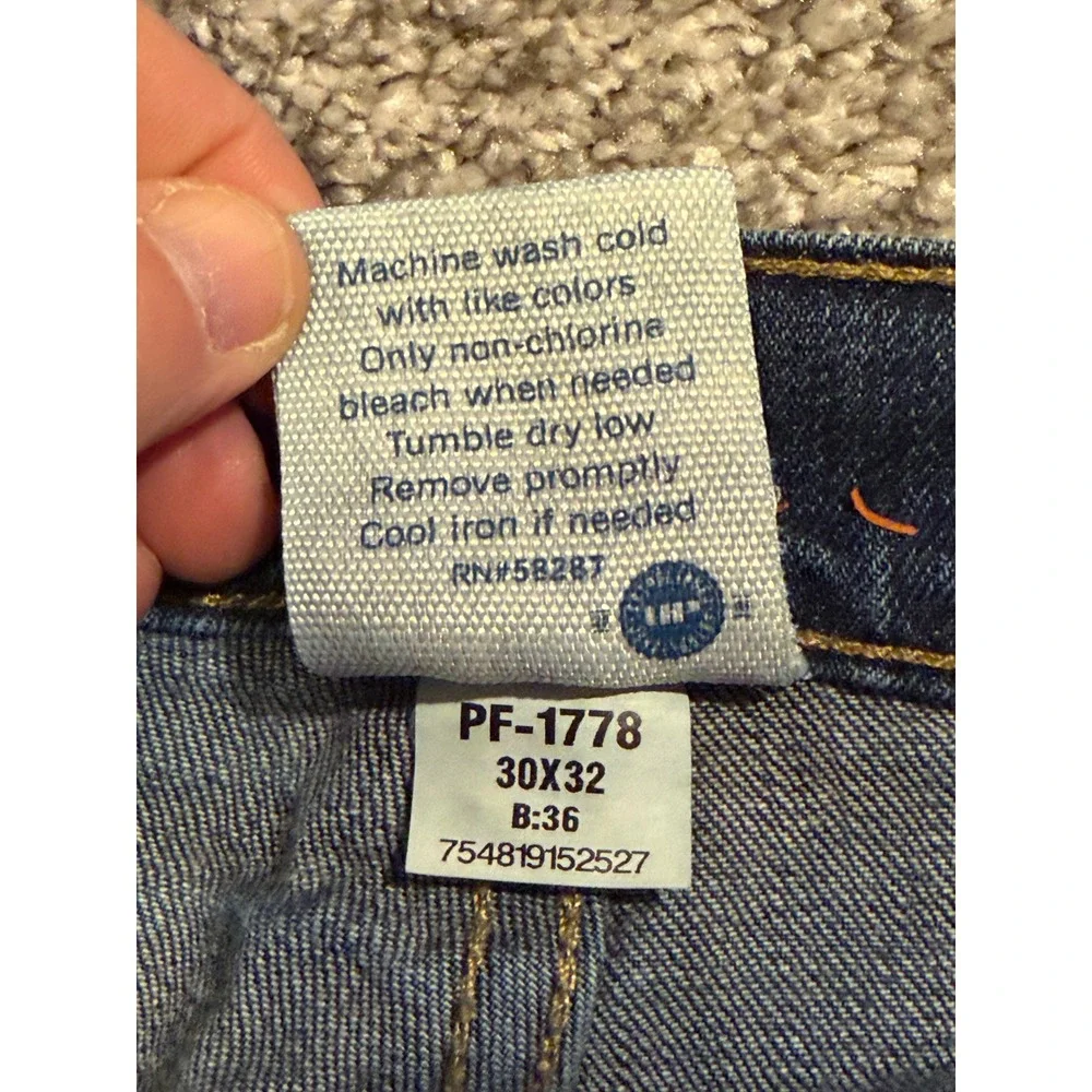 Urban Pipeline Jeans Mens 30X32 Blue MaxFlex Slim Straight Medium Wash Denim